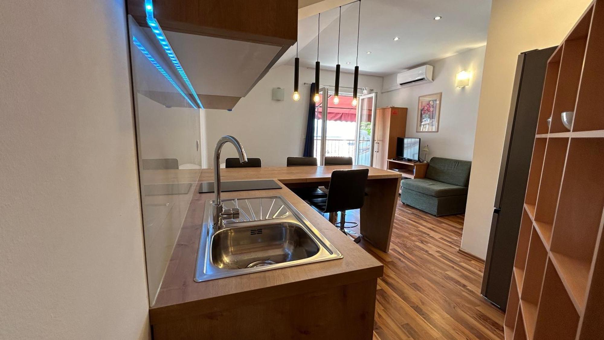 Apartman Senka Подгора Екстер'єр фото