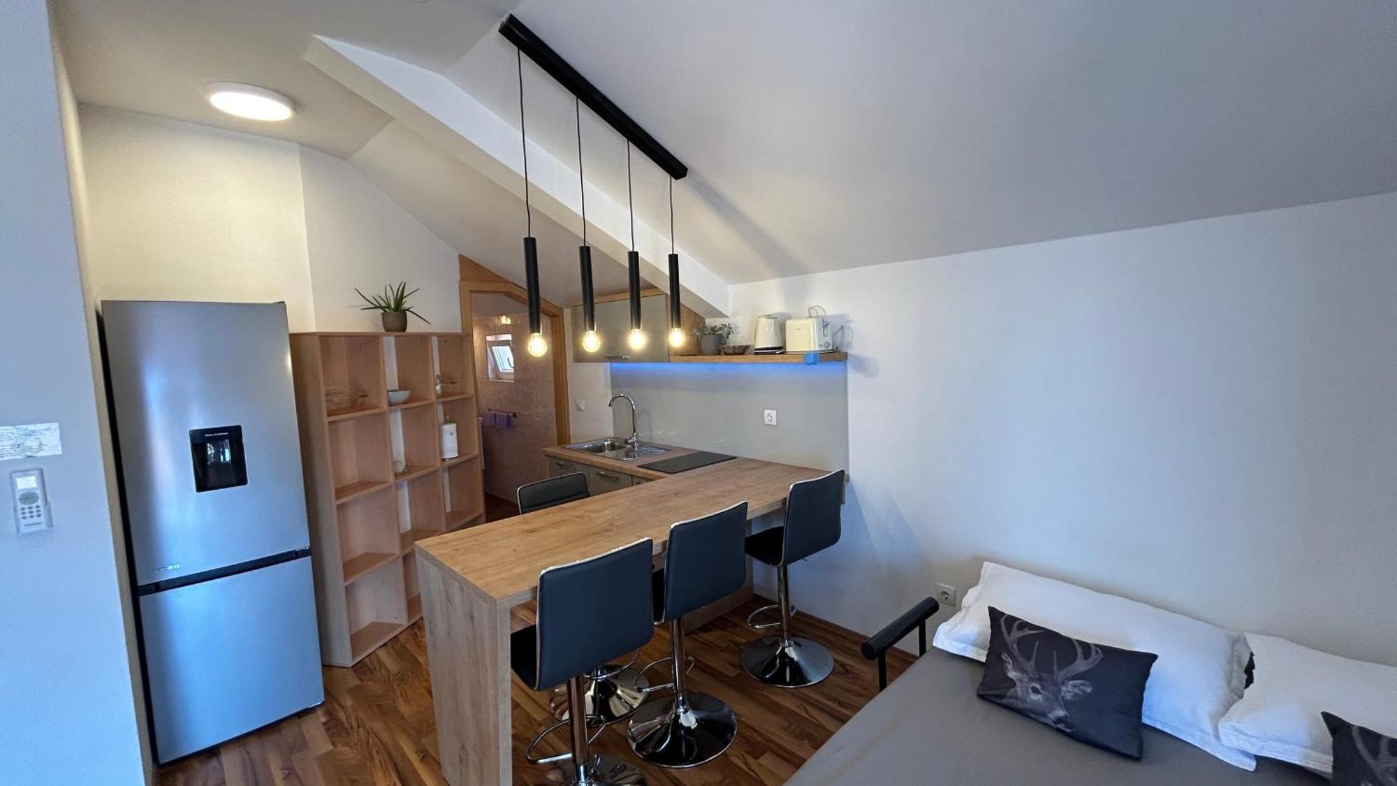 Apartman Senka Подгора Екстер'єр фото