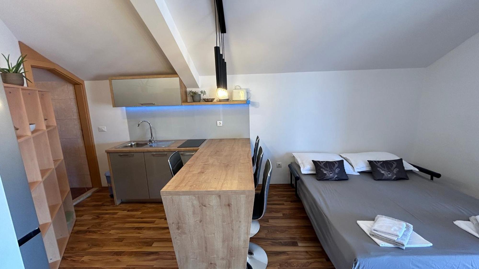 Apartman Senka Подгора Екстер'єр фото