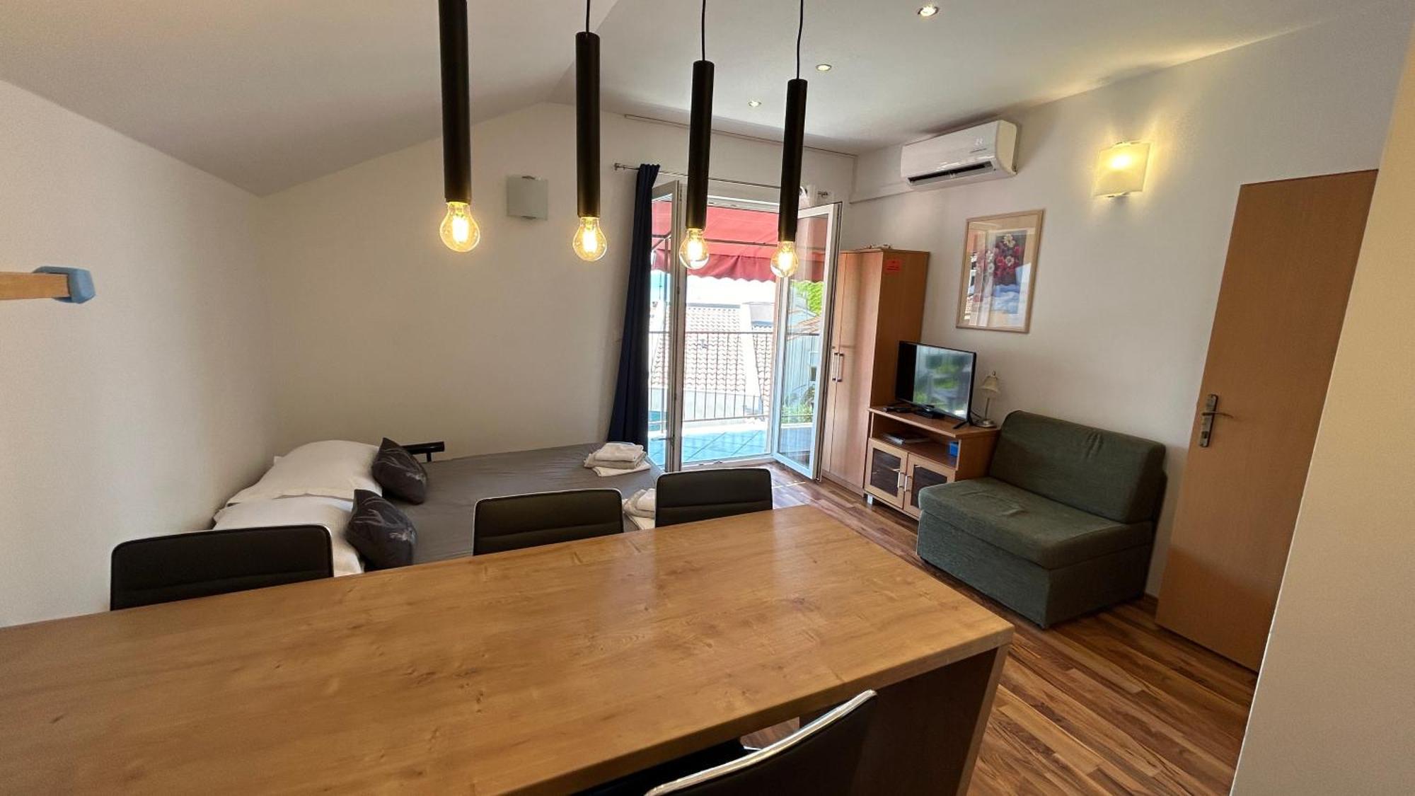 Apartman Senka Подгора Екстер'єр фото