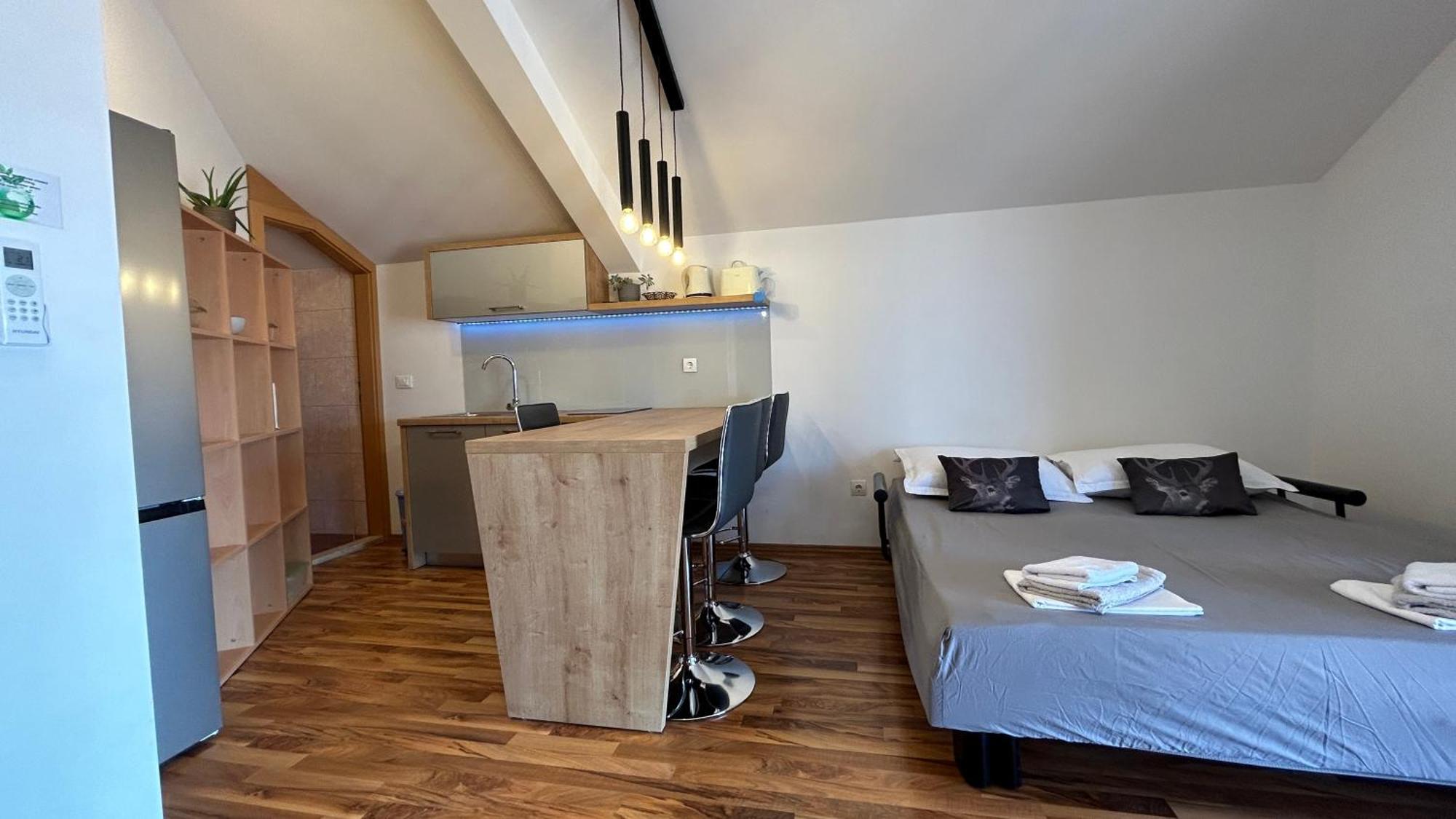 Apartman Senka Подгора Екстер'єр фото